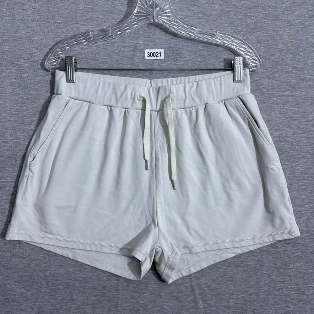 Cozy Earth Women's Size Large Bone White Bamboo Stretch Lounge Shorts